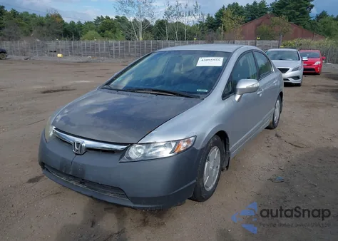 2007 Honda Civic Hybrid z USA, uszkodzony, nr VIN JHMFA36227S023732